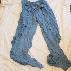 Style Envy Wide-Leg Ruffle Pants
